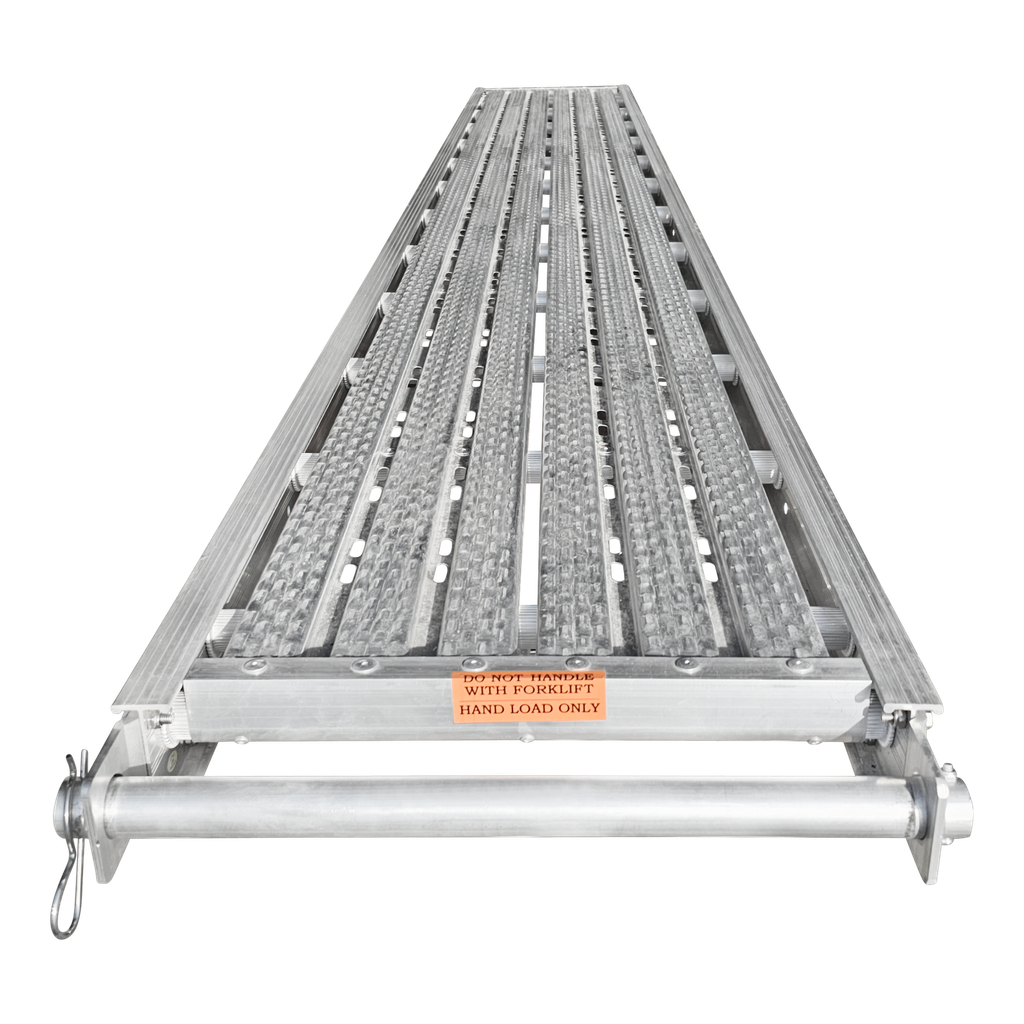 Aluminum scaffolding plank 20''