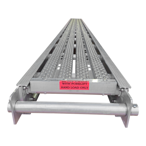 Aluminum scaffolding plank 14''