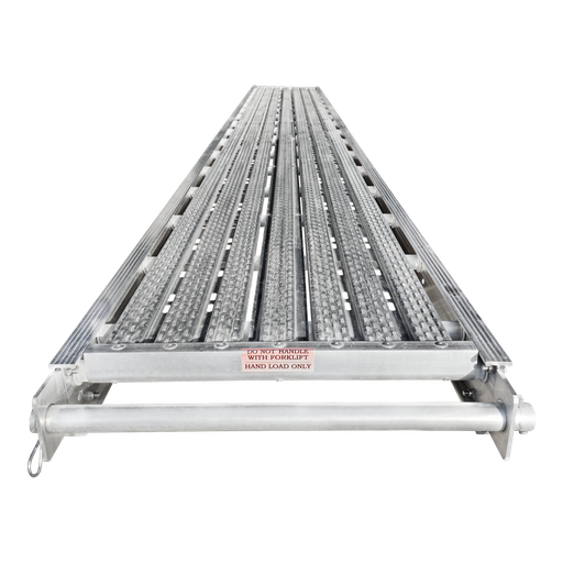 Aluminum scaffolding plank 24''